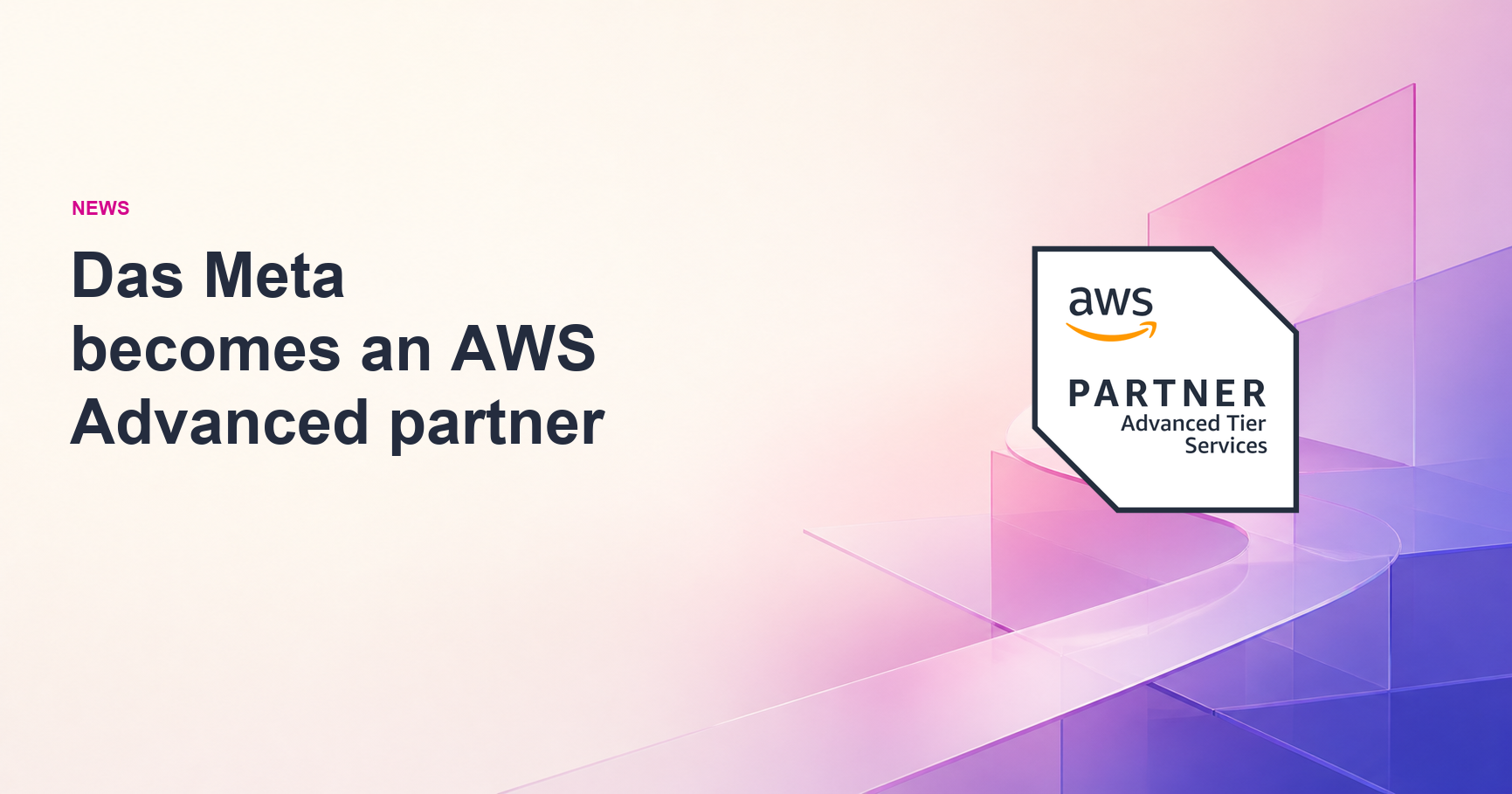 AWS partner announcement cover