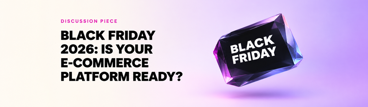 Discussion piece: Black Friday 2026, is your e-commerce platform ready?